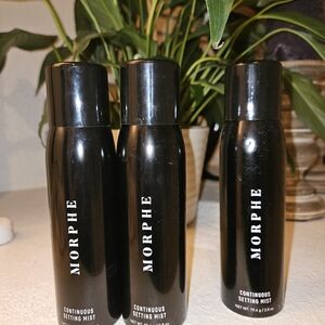 Morphe Black Continuous Setting Mist Full Size 2 & Half